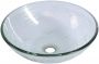 Sapho Ripple glas waskom diameter 42 cm transparant - Thumbnail 1