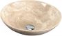 Sapho Blok stone waskom diameter 40 cm beige - Thumbnail 1