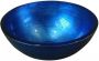 Sapho Murano Blu glas waskom diameter 40 cm blauw - Thumbnail 1