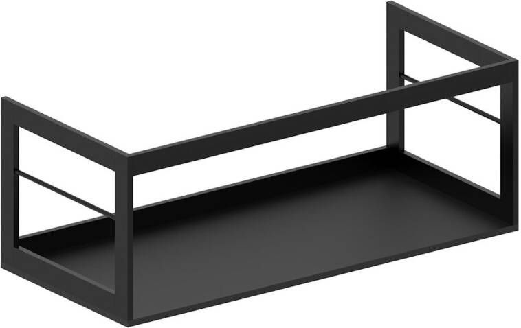 Sapho Wastafel Frame Pura 102x46 cm Mat Zwart