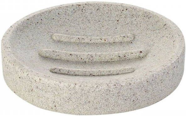 Sapho Zeephouder Stone Vrijstaand 10.8x2.1 cm Polyresin Beige