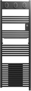 Sauter Elektrische Radiator Marapi 2 50x12.7x145 cm 1750W Antraciet