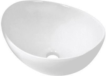 Plieger Scale keramische opbouw waskom ovaal 40.6x32.2x18.2 wit 0276162