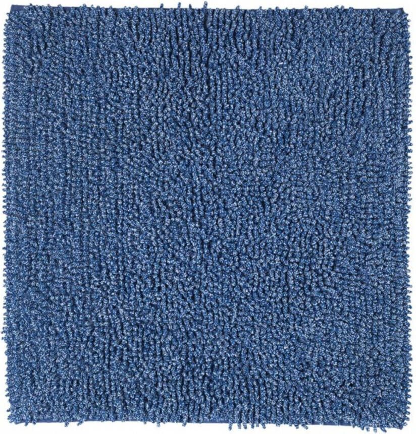 Sealskin Misto bidetmat chenille katoen 60x60 cm blauw