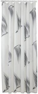 Sealskin Birds Douchegordijn 180x200 cm Polyester Zwart Wit 800141