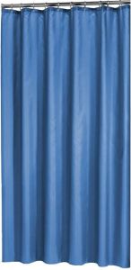 Badkamerdepot Douchegordijn Sealskin Madeira 100% polyester 120x200 Blauw