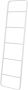 Sealskin Brix rechthoekige handdoek ladder 170x50x3.6 cm wit - Thumbnail 1