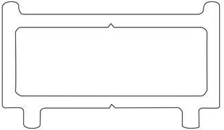 Sealskin Verbredingsprofiel Hooked 200 cm Zwart