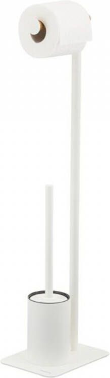 Sealskin Toiletbutler Toiletrolhouder Toiletborstel met houder vrijstaand Brix Wit