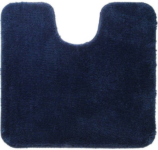 Sealskin Angora Toiletmat Polyester 55x60 cm Blauw 293997024