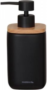 Sealskin Mind Zeepdispenser 200 ml vrijstaand Zwart 800055