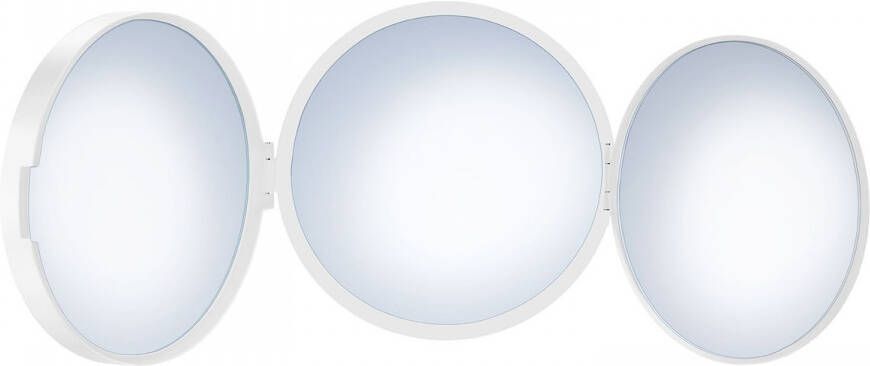 Make-up Spiegel LED met Zuignappen Smedbo Ouline Lite 12x2 Mat Zwart