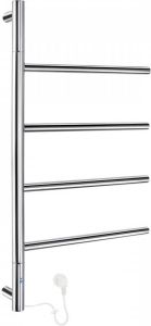 Smedbo Elektrische Handdoekradiator Dry 4 Draaibare Armen 40 3x77 7 cm 40W RVS Gepolijst