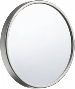 Smedbo Make Up spiegel voorzien van zuignap Zilver ABS Spiegelglas Diameter 130 mm Zilver FS622