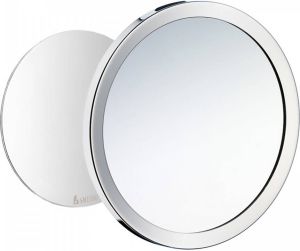 Smedbo Outline scheerspiegel spiegel 5X zelfklevend 15 2cm chroom FK442