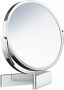 Smedbo Outline make-up spiegel draaibaar wandmodel 20cm 7x vergrotend chroom - Thumbnail 1