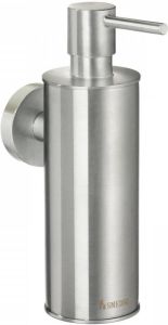 Smedbo Home Zeepdispenser pomp 200 ml wandmodel geborsteld nikkel H370N