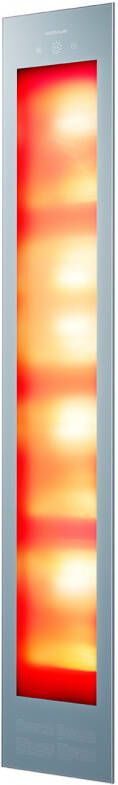 Sunshower Deluxe Organic Grey UV en infrarood inbouwapparaat 32x187x16cm full body 2000watt Organic Grey 80017