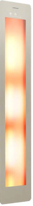 Sunshower Plus L Round Infrarood en UV-licht 185x33 cm Inbouw Opbouw vlak of hoek Sand White