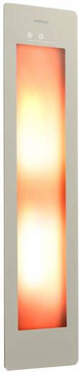 Sunshower Plus M Round Infrarood en UV-licht 140x33 cm Inbouw Opbouw vlak of hoek Sand White Sunm0600-m0106