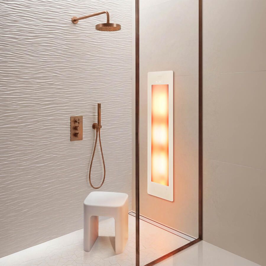 Sunshower Sunseat Douchekruk Sand White Zand Wit
