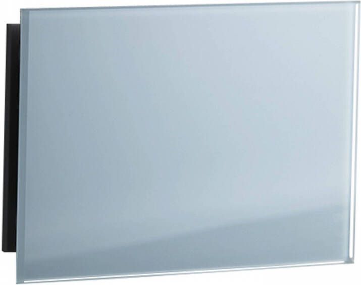 Douche Concurrent Sunshower Ventilatierooster 15x9cm Glas Wit voor Deluxe Pure en Pure