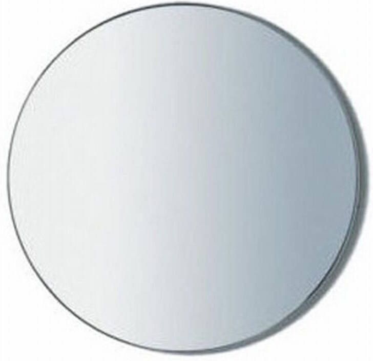 Royal Plaza Merlot spiegel 35x35cm zonder verlichting rond Glas Zilver 1305994