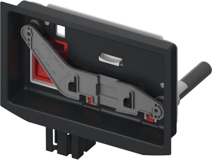 Tece II inworpschacht voor reinigingstabletten (voor Square II metaal Square II glas en Solid)