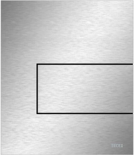 TECE Urinoir Bedieningsplaat Square Metaal RVS Geborsteld 12 4x14 4 cm
