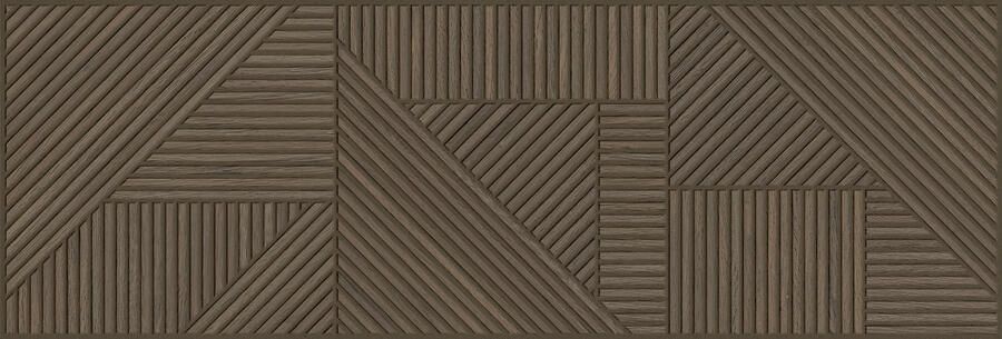 Tegeldepot Wandtegel Houtlook RCA Decor Ribbel Nature 33x100 cm Gerectificeerd (doosinhoud 1.33 m²)