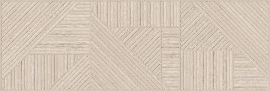 Tegeldepot Wandtegel Houtlook RCA Decor Ribbel Rovere 33x100 cm Gerectificeerd (doosinhoud 1.33 m²)