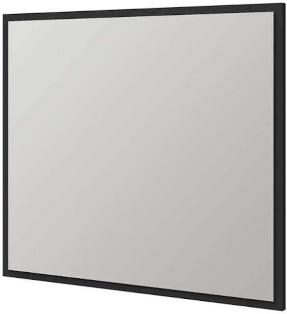 Tiger S-line spiegel met frame 80x70cm mat zwart