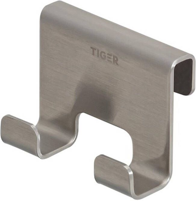 Tiger Caddy Handdoekhaak voor douchecabine 68 mm RVS geborsteld 1401230946