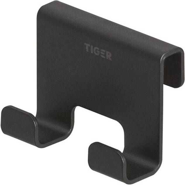 Tiger Caddy Handdoekhaak voor douchecabine 68 mm Zwart 1401230746