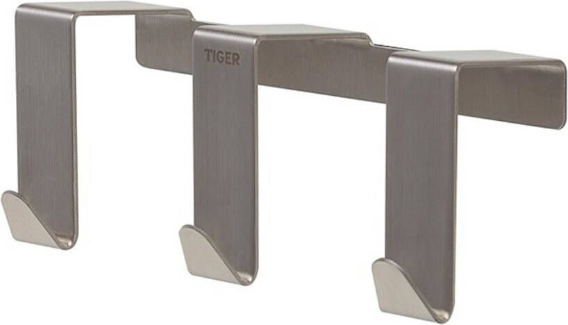 Tiger Rack Basic Deurhaak 40 mm RVS Geborsteld