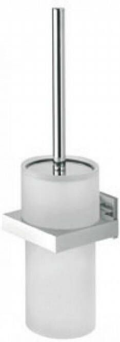 Tiger Items Toiletborstel met houder Chroom 10x40x13cm CO284920346