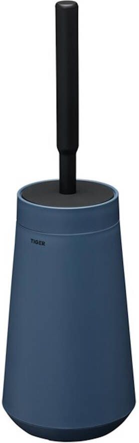 Tiger Tess Toiletborstelhouder met Swoop borstel flexibel Blauw Zwart 1329427246