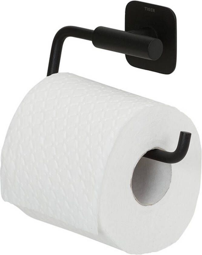 Tiger Colar Toiletrolhouder zonder klep Zwart 1314030746