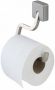 Tiger Impuls toiletrolhouder zonder klep 13.5x14x1.8 cm geborsteld RVS - Thumbnail 1