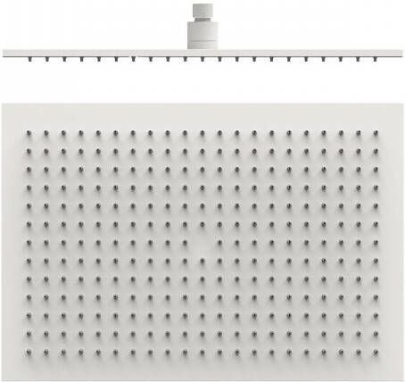Tres Selection hoofddouche 31x45 cm rechthoek wit mat