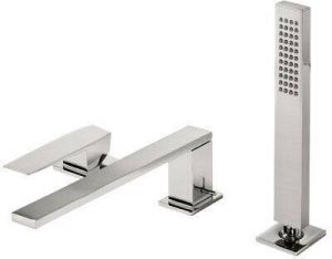 Tres Slim Exclusive Badmengkraan voor randset met handdouche antikalk 20216101AC