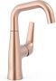 Tres Wastafelmengkraan Fuji 23.6 cm met Draaibare uitloop Mat Rose Gold - Thumbnail 1