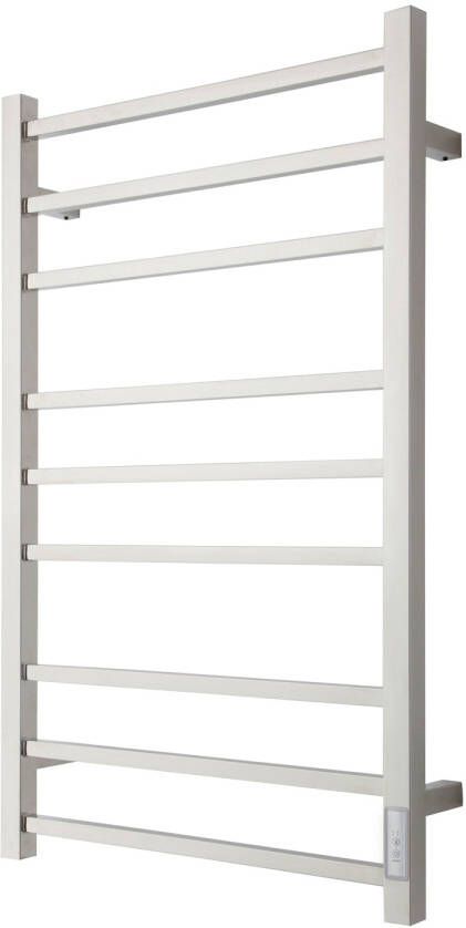 TVS Design Elektrische Radiator TVS ELDO 9F Edelstaal met Timer 86x53 cm