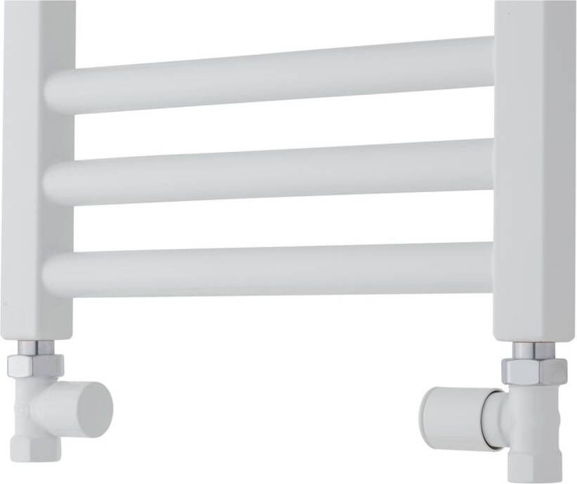 TVS Design Radiator Aansluitset TVS Valves 110 Wit