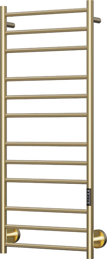 TVS Design TVS Plus 12 Designradiator Wi-Fi 116x50 cm Geborsteld Goud