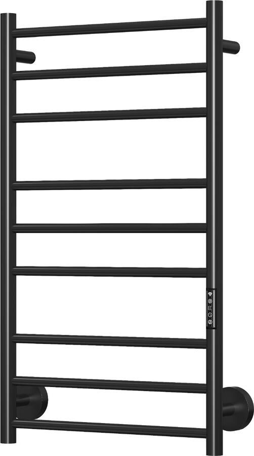 TVS Design TVS Plus 9 Designradiator Wi-Fi 86x50 cm Zwart