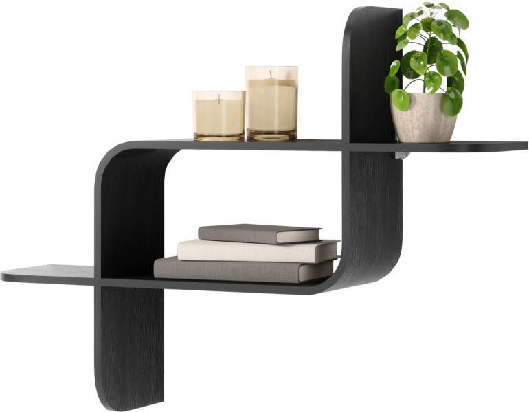 Umbra Wandplank Montage 64 x 48 x 16 cm Zwart