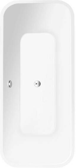 VILLEROY&BOCH Villeroy&amp Boch O.novo rechthoekige ligbad overloop hxbxl 617x700x1700mm bodem lxb 1200x400mm glanzend wit alpin - Foto 1