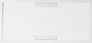 Villeroy & Boch Villeroy en boch Squaro douchebak 170x80x1.8cm met afvoer plus ondersteuning antraciet udq1780sqr2v-1s
