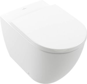 Villeroy & Boch Subway 3.0 Rimless staand diepspoel toilet met TwistFlush 37 x 60 x 40 cm wit alpin